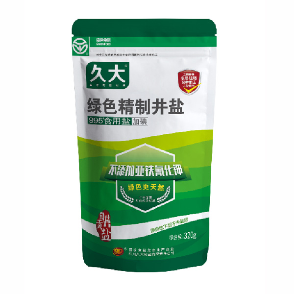 綠色精制井鹽（立袋）